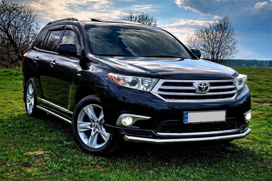 Toyota Highlander 2008–2013 Stranske cevi (2 kos, nerjaveče jeklo) Image