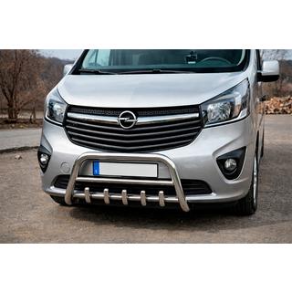 Sprednji zaščitni lok WT003-4 (nerjavno jeklo) Fiat Talento 2016– fotografija 1