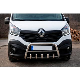 Sprednji zaščitni lok WT003-4 (nerjavno jeklo) Fiat Talento 2016– fotografija 2