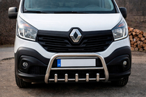 Nissan NV300/Primastar 2016– Sprednji zaščitni lok WT003-4 (nerjavno jeklo) Z napisom fotografija 2