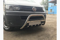 Volkswagen T6 2015–2024 Kenguru zaščitni lok WT003-4 (nerjavno jeklo) fotografija 3