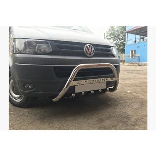 Kenguru zaščitni lok WT003-4 (nerjavno jeklo) Volkswagen T6 2015–2024 fotografija 3