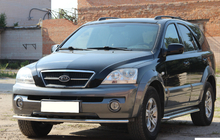 Kia Sorento I BL 2002–2009 Sprednji zaščitni lok ST008 (nerjavno jeklo) fotografija 1
