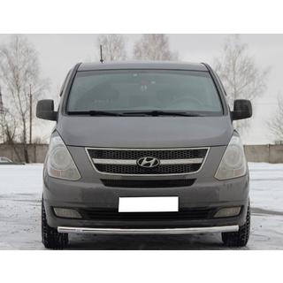 Sprednji zaščitni lok ST008 (nerjavno jeklo) Hyundai H300, H1, Starex 2008–2020 fotografija 1