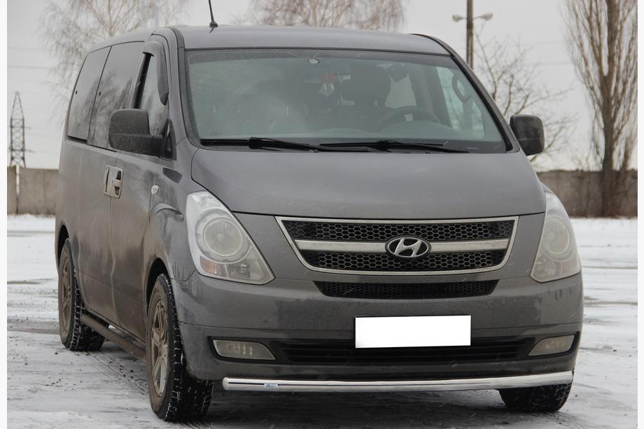 Hyundai H300, H1, Starex 2008–2020 Sprednji zaščitni lok ST008 (nerjavno jeklo) Fotografija 2