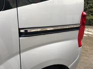 Citroen Nemo 2007–2017 Okrasna letvica pod drsnimi vrati (2 kosa, nerjaveče jeklo) Carmos - turško nerjaveče jeklo fotografija 4