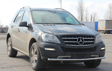 Mercedes ML W164 2005–2011 Sprednji zaščitni lok ST008 (nerjavno jeklo) fotografija 2