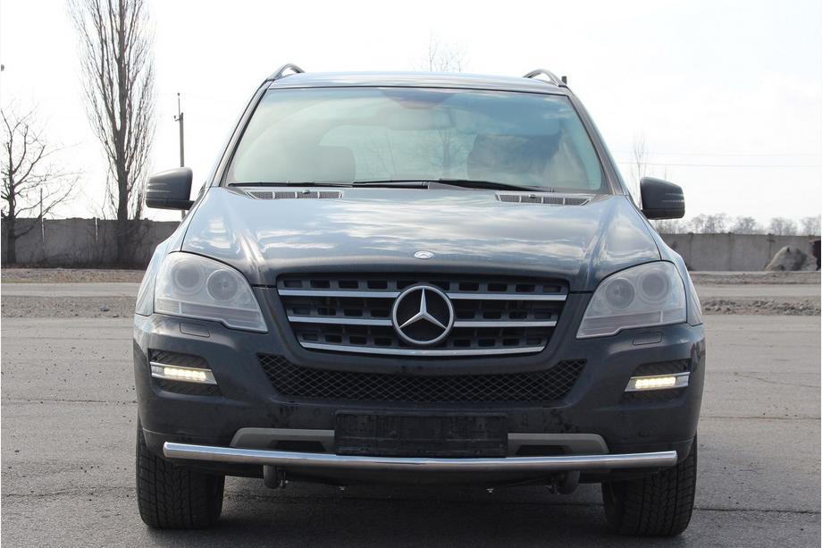 Mercedes ML W164 2005–2011 Sprednji zaščitni lok ST008 (nerjavno jeklo) Image
