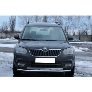 Sprednji zaščitni lok ST008 (nerjavno jeklo) Skoda Yeti 2009–2017 fotografija 1