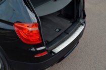 BMW X3 F25 2011–2018 Nerjaveča jeklena obloga zadnjega odbijača OmsaLine (mat) fotografija 6