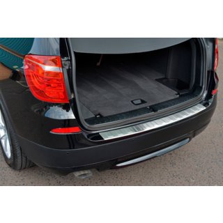 Nerjaveča jeklena obloga zadnjega odbijača OmsaLine (mat) BMW X3 F25 2011–2018 fotografija 2
