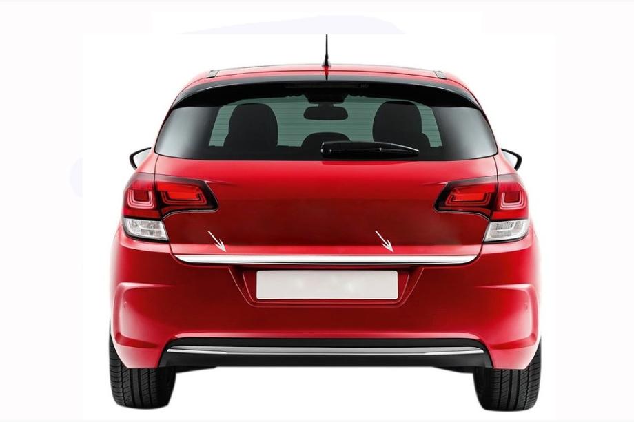 Citroen C-4 2010–2018 Nerjaveča zaščitna letev za rob prtljažnika Carmos - turško nerjaveče jeklo Image
