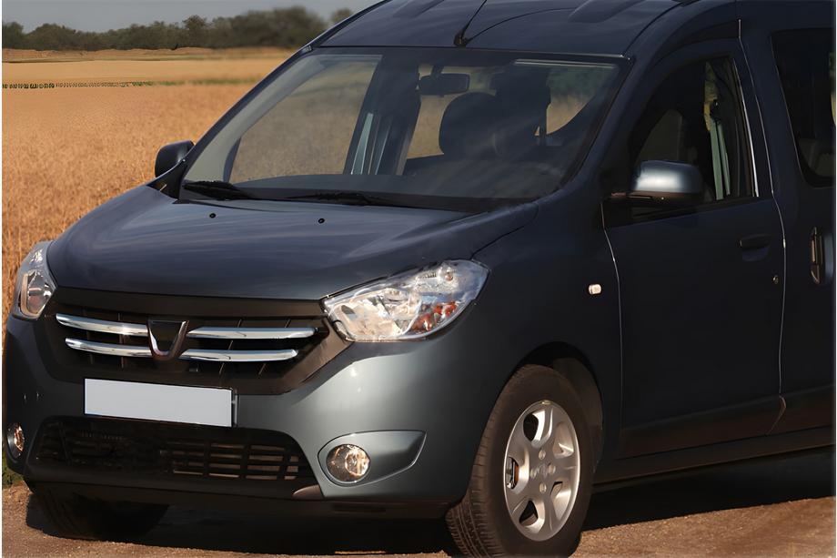 Dacia Dokker 2013–2022 Letvice za masko (4 kosi, nerjaveče jeklo) Fotografija 1