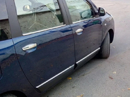 Dacia Lodgy 2012–2022 Kromirane obloge kljuk vrat (4 kosi, nerjavno jeklo) Carmos - turško nerjaveče jeklo fotografija 4