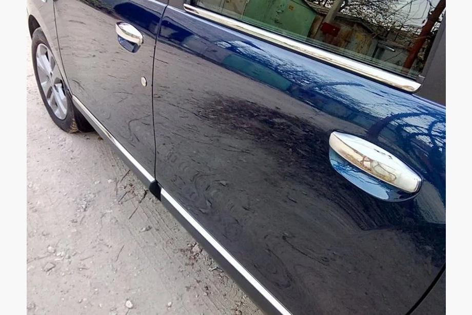 Dacia Lodgy 2012–2022 Kromirane obloge kljuk vrat (4 kosi, nerjavno jeklo) Carmos - turško nerjaveče jeklo Image