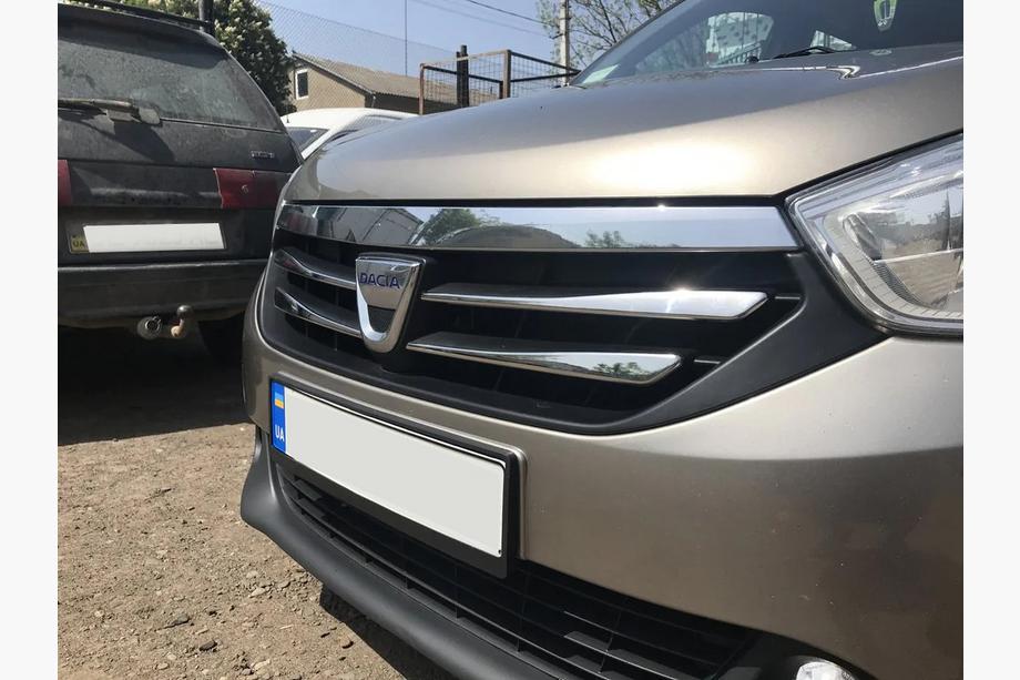 Dacia Lodgy 2012–2022 Obloge rešetke (4 kos, nerj. jeklo) Fotografija 7
