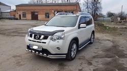 Nissan X-trail T31 2007–2014 Sprednji zaščitni lok ST015 (nerjaveče jeklo) fotografija 5