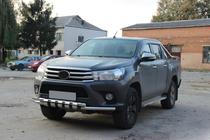 Toyota Hilux 2015– Sprednji zaščitni lok F3-34 (nerjavno jeklo) fotografija 3