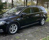 Volkswagen Passat B7 2012–2015 Obrobe blatniških lokov SD/SW (4 kosi, črne, ABS) fotografija 1