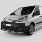 Citroen Jumpy 2007–2017 Sprednji zaščitni lok ST014 (nerjavno jeklo) Ø60/60 mm fotografija 1