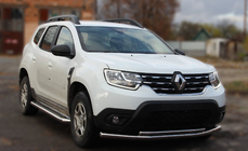Dacia Duster 2008–2018 Sprednji zaščitni lok ST014 (nerjavno jeklo) fotografija 3