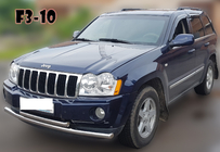 Jeep Grand Cherokee WK 2004–2010 Sprednji zaščitni lok ST014 (nerjavno jeklo) Ø60/42 mm fotografija 4