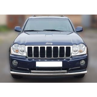 Sprednji zaščitni lok ST014 (nerjavno jeklo) Jeep Grand Cherokee WK 2004–2010 fotografija 1