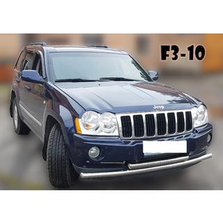 Sprednji zaščitni lok ST014 (nerjavno jeklo) Jeep Grand Cherokee WK 2004–2010 fotografija 3