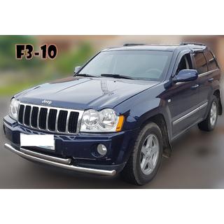 Sprednji zaščitni lok ST014 (nerjavno jeklo) Jeep Grand Cherokee WK 2004–2010 fotografija 4