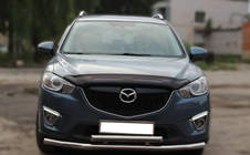 Mazda CX-5 2012–2017 Sprednji zaščitni lok ST014 (nerjavno jeklo) Ø60/60 mm fotografija 1