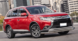 Mitsubishi Outlander 2012–2021 Sprednji zaščitni lok ST014 (nerjavno jeklo) fotografija 1