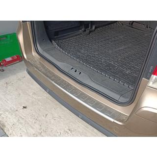 Zaščitna letev za zadnji odbijač OmsaLine (nerjaveče jeklo) Opel Zafira B 2005–2011 fotografija 2