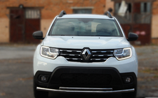 Renault Duster 2008–2017 Sprednji zaščitni lok ST014 (nerjavno jeklo) fotografija 1