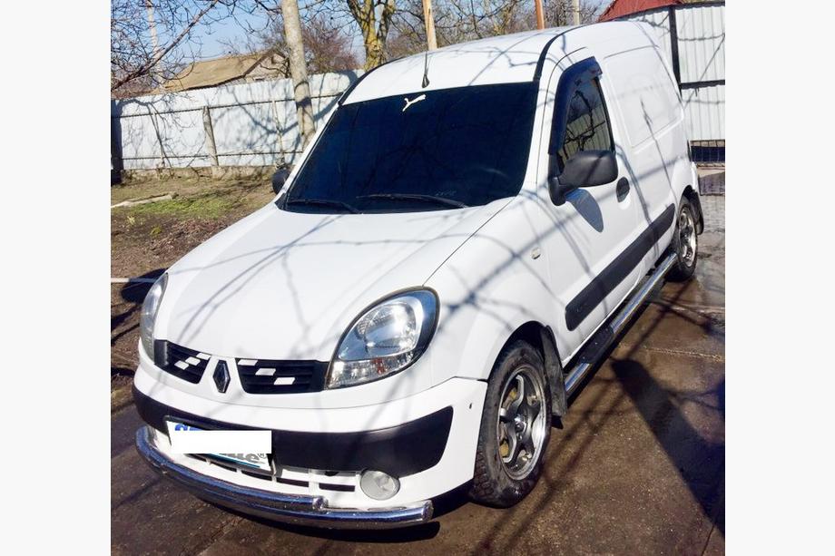Renault Kangoo 1998–2008 Sprednji zaščitni lok ST014 (nerjavno jeklo) Fotografija 2
