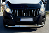Renault Master 2011–2023 Sprednji zaščitni lok ST014 (nerjavno jeklo) fotografija 4