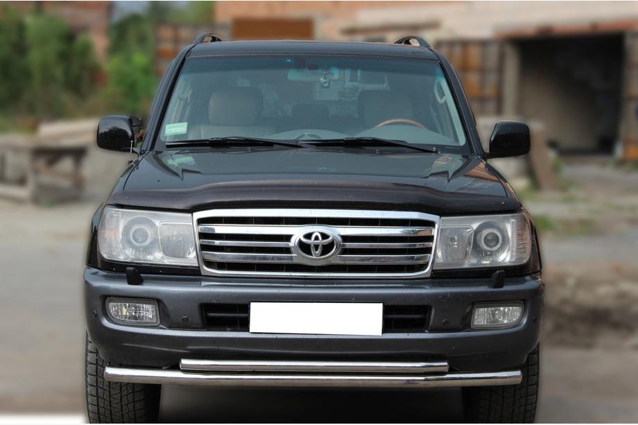 Toyota Land Cruiser 100 1998–2007 Sprednji zaščitni lok ST014 (nerjavno jeklo) Ø60/42 mm Image