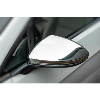 Kromirani pokrovi vzvratnih ogledal (2 kosa, nerjaveče jeklo) Volkswagen Golf 7/E-Golf 2012–2020 fotografija 4