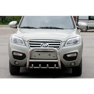 Sprednji zaščitni lok QT006 (nerjavno jeklo) Lifan X60 2011– fotografija 1