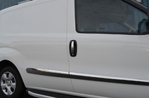 Opel Combo 2012–2018 Kromirane obloge kljuk vrat (4 kosi, nerjavno jeklo) fotografija 8