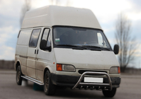 Ford Transit 1991–2000 Prednji zaščitni lok WT003 (nerjaveče jeklo) fotografija 1