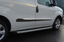 Opel Combo 2012–2018 Letvice vrat (4 kos, nerjaveče jeklo) OmsaLine - italijansko nerjavno jeklo fotografija 3
