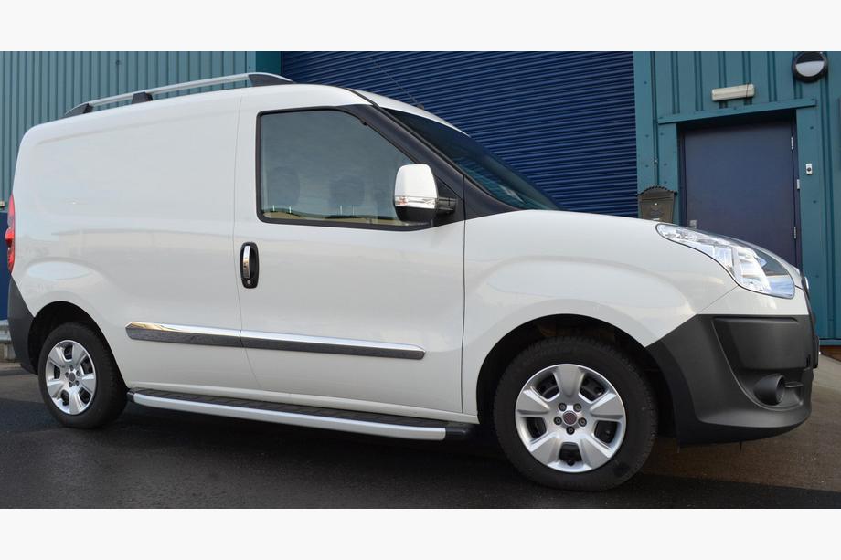 Opel Combo 2012–2018 Letvice vrat (4 kos, nerjaveče jeklo) OmsaLine - italijansko nerjavno jeklo Image