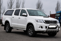 Toyota Hilux 2006–2015 Prednji zaščitni lok WT003 (nerjaveče jeklo) fotografija 3