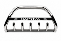 Chevrolet Captiva 2006–2019 Sprednji zaščitni lok WT004 (nerjavno jeklo) fotografija 3