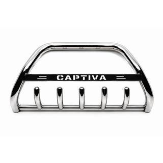 Sprednji zaščitni lok WT004 (nerjavno jeklo) Chevrolet Captiva 2006–2019 fotografija 3