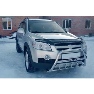Sprednji zaščitni lok WT004 (nerjavno jeklo) Chevrolet Captiva 2006–2019 fotografija 2