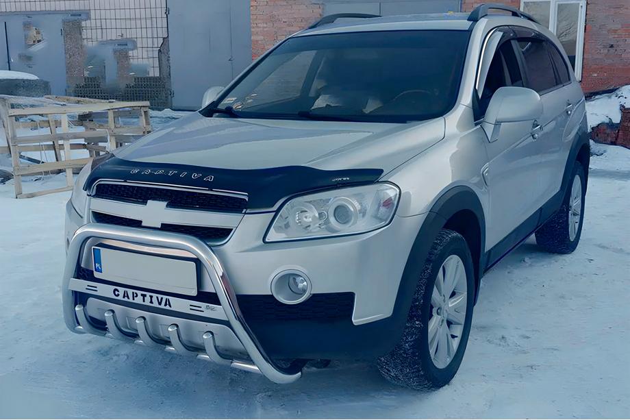 Chevrolet Captiva 2006–2019 Sprednji zaščitni lok WT004 (nerjavno jeklo) Image