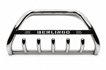 Citroen Berlingo 1996–2008 Sprednji zaščitni lok WT004 (nerjavno jeklo) fotografija 1