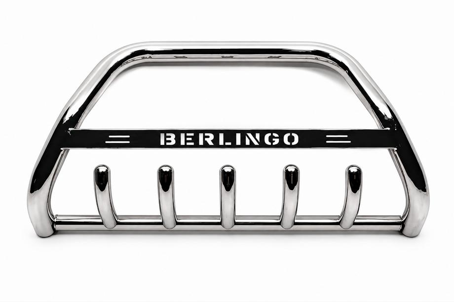 Citroen Berlingo 1996–2008 Sprednji zaščitni lok WT004 (nerjavno jeklo) Image