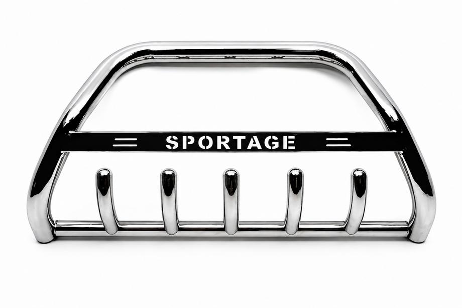 Kia Sportage 2004–2010 Sprednji zaščitni lok WT004 (nerjavno jeklo) Image